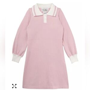 Rare Editions Light Pink Dress with White Accents